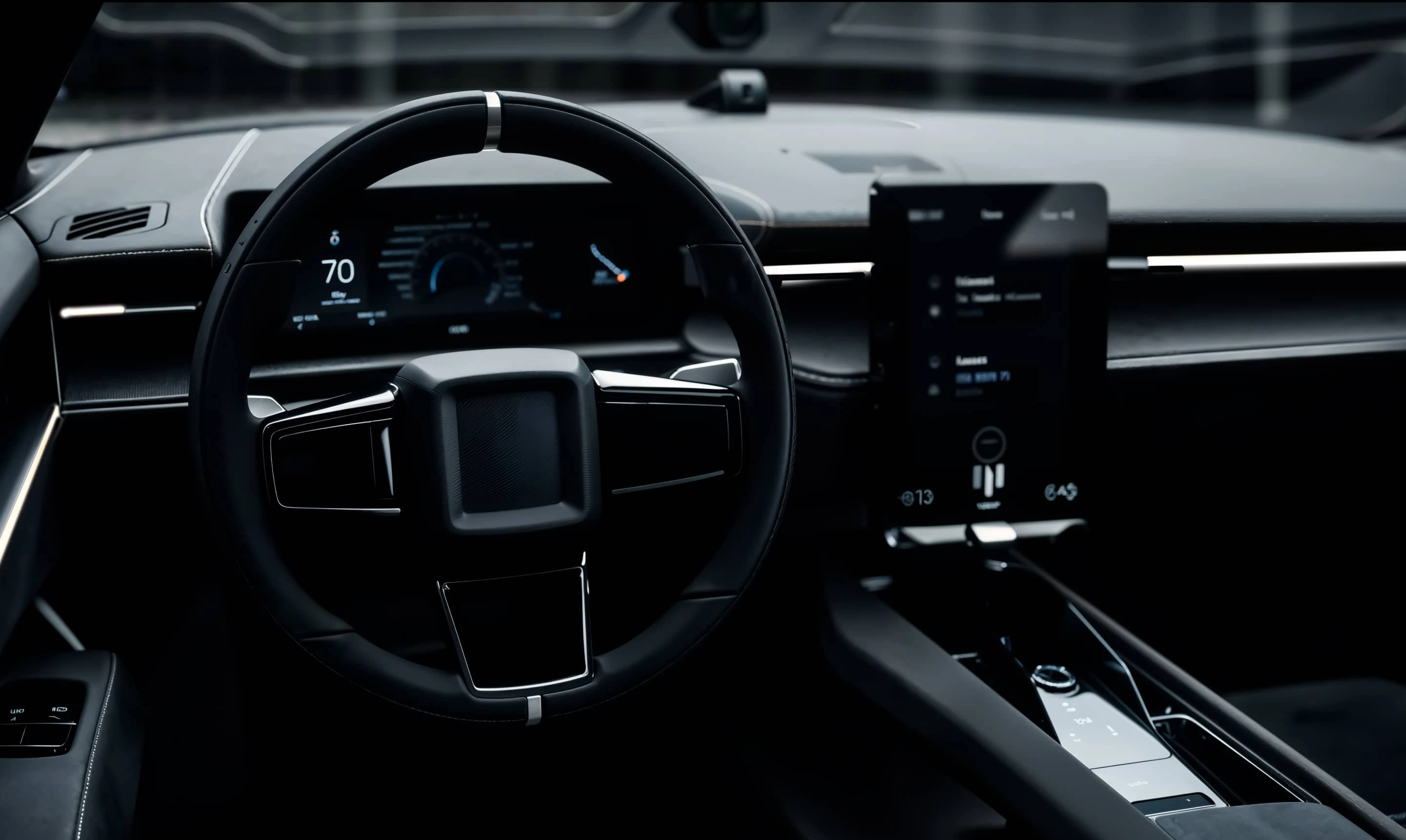 Handlebar And Gearbox Technology Car
    